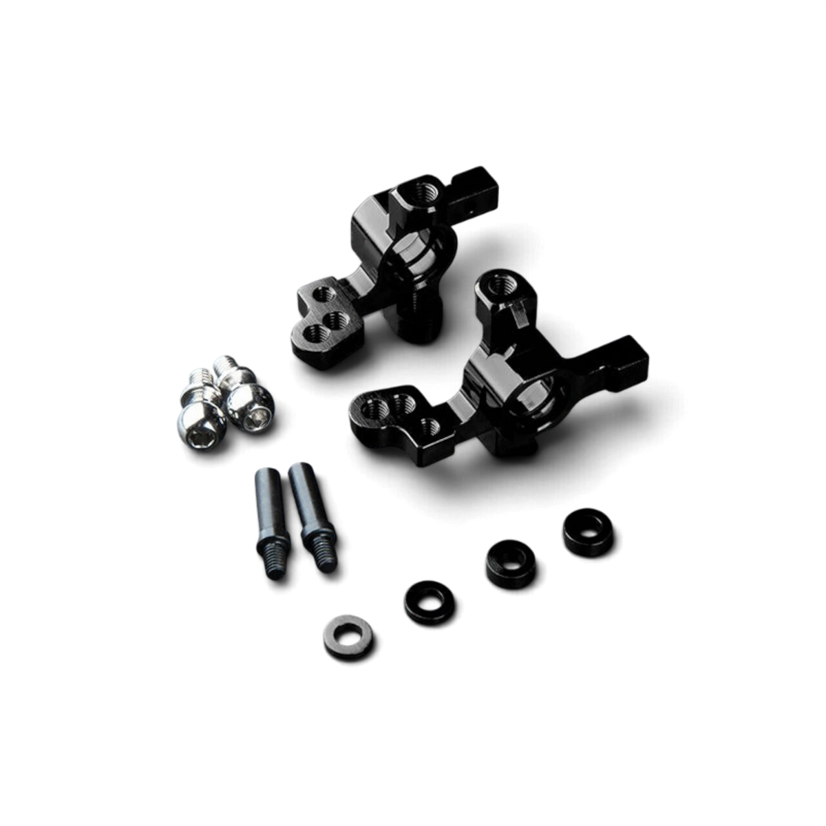 Fusées option ATK V3 en aluminium pour pièces détachées de karting, fabriquées par Max Speed Technology.