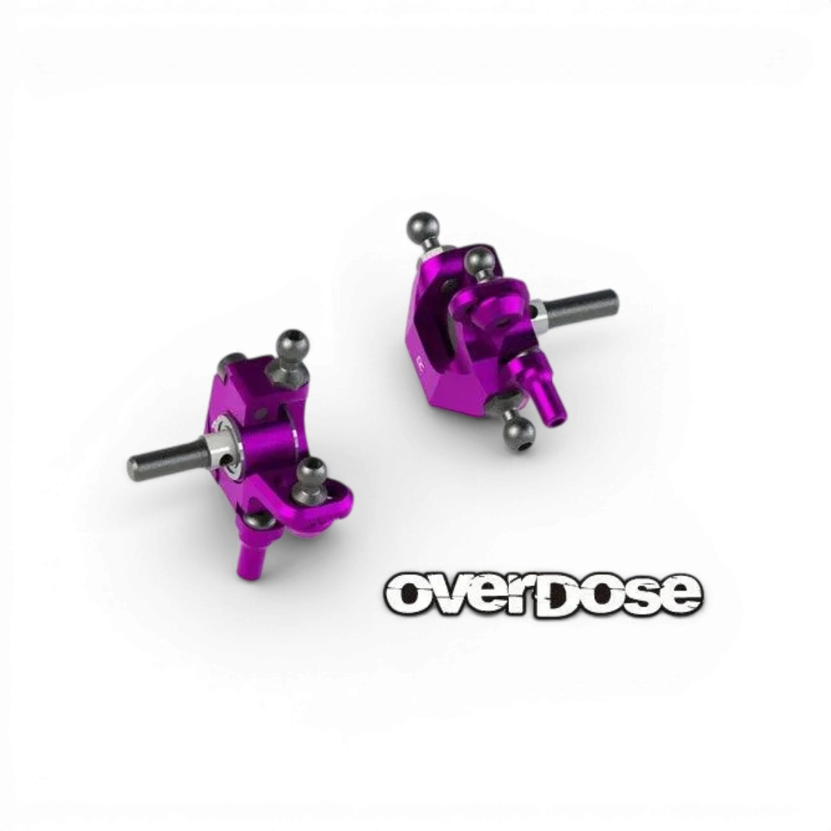 Fusées réglables Type-2 Overdose, pièces détachées pour modèles de fusées, image montrant les fusées en détail.