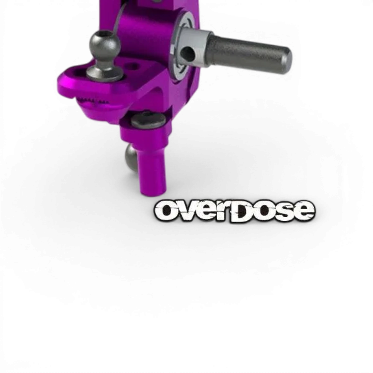 Fusées réglables Type-2 Overdose, pièce détachée pour fusées, montrant la structure en métal avec composants ajustables.