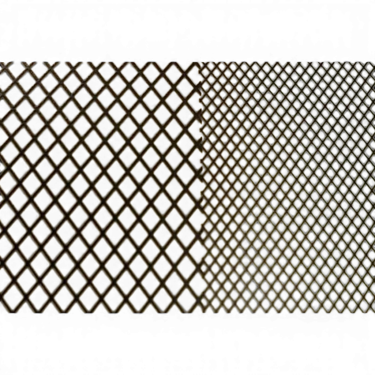 Grille 3D noire Pandora RC, 210x120mm, pour personnalisation et modification de modèle réduit ou drone.