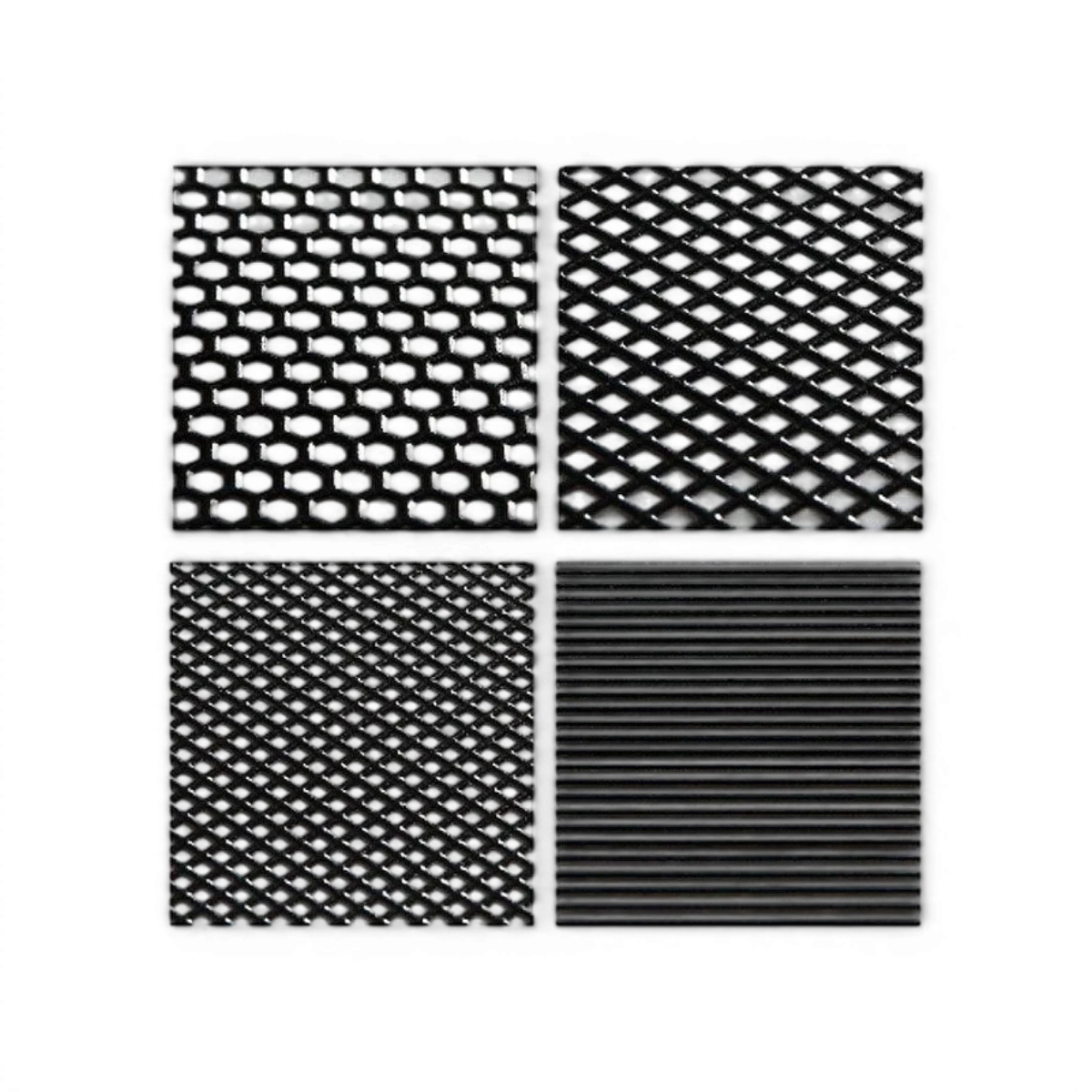 Grille autocollante 3D Wrap-UP Next, maille perforée fine, 130x75mm, pour décoration ou protection.