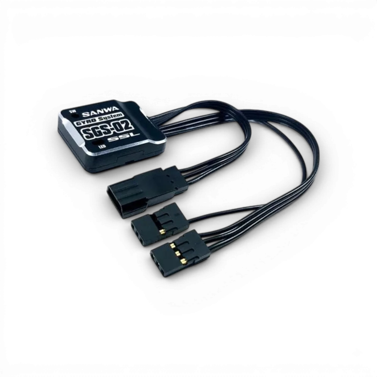 Gyroscope électronique SGS-02 SSR de Sanwa, dispositif de stabilisation et de contrôle pour applications électroniques.