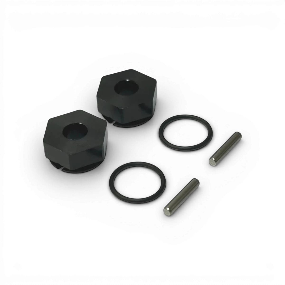 Hexagone de roue en aluminium NEO de 5mm de Topline, design léger et résistant pour véhicules.