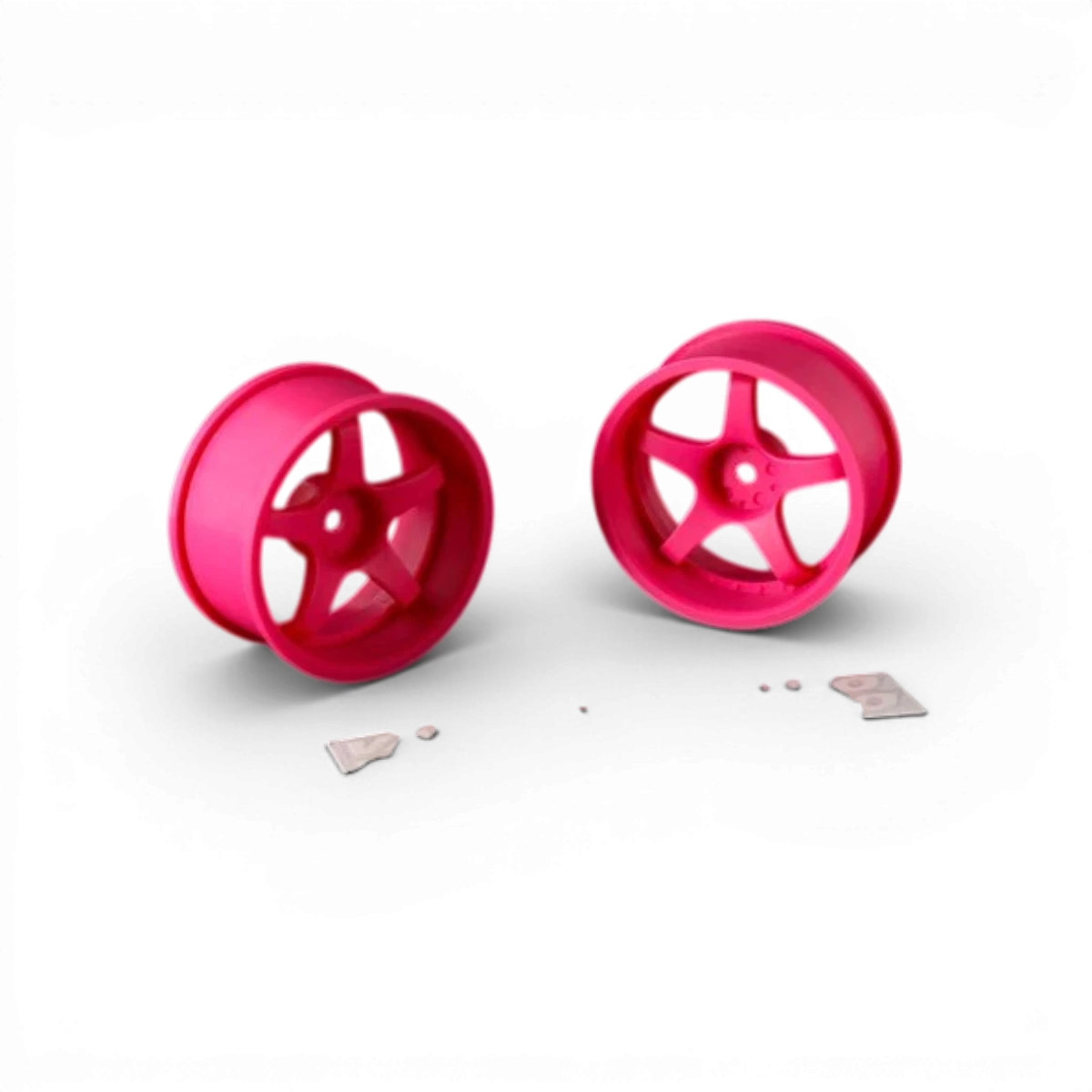 Jante R-SPEC Gokutan Flo Pink de 26 mm d'offset pour roues BuzzBreak, finition rose vif, aspect brillant et design moderne