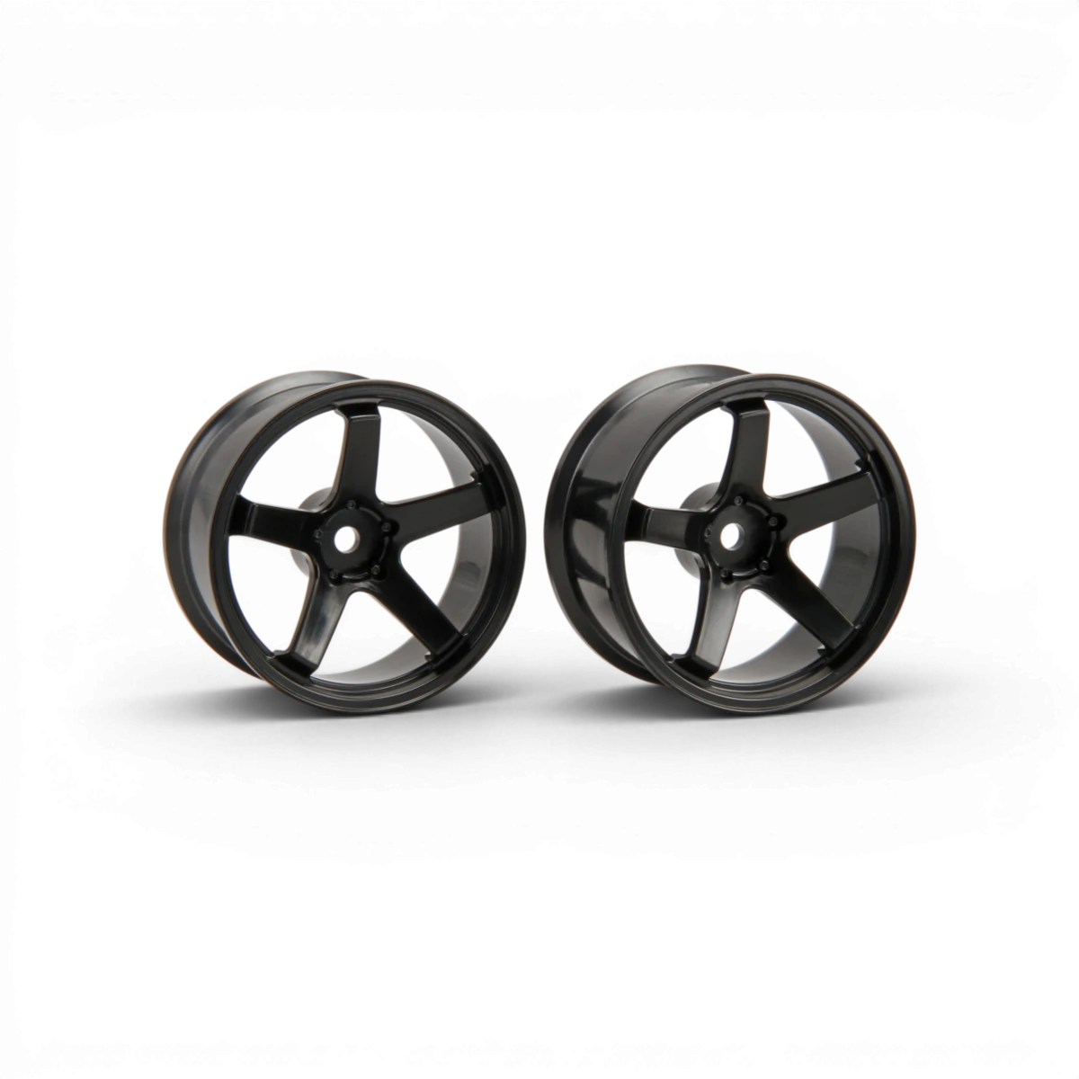 Jante Shiba Wheel F23 haute traction avec décalage +5, roue en alliage pour voiture, marque Shibata, vue de face.