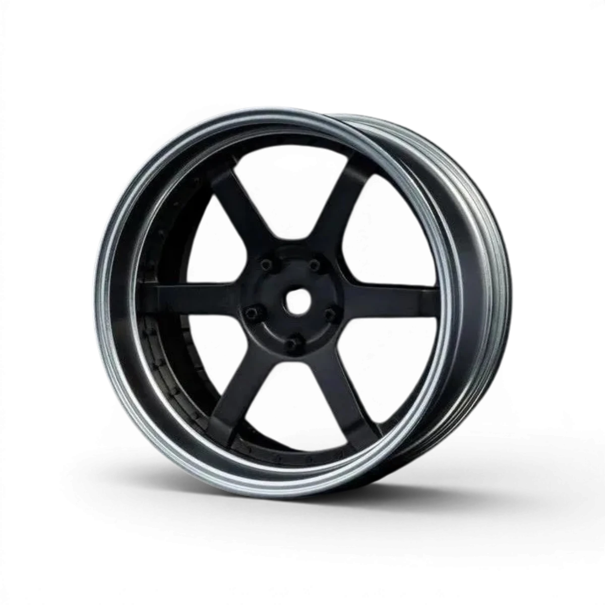 Jantes Max Speed Technology 106 avec offset réglable, finition chrome mat et noir, roues robustes pour véhicule.