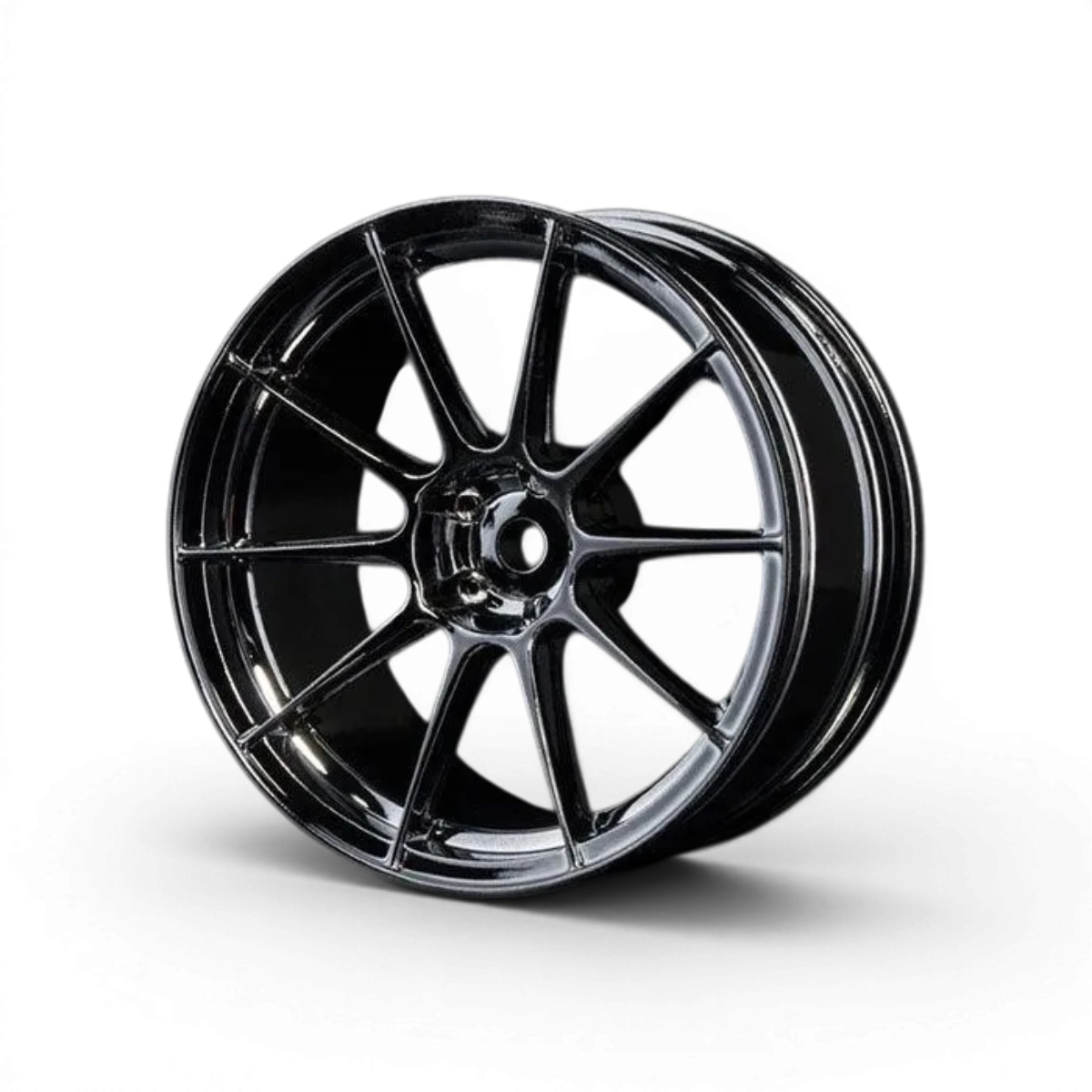 Jantes Max Speed Technology 5H +5 chromées/noires, roues en alliage avec finition brillante et design moderne.