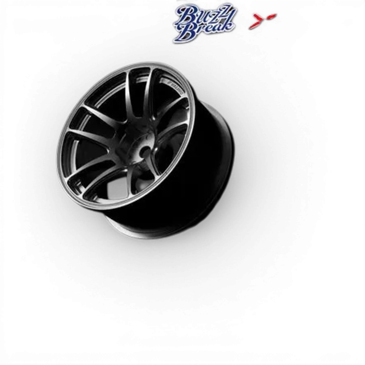 Jantes en aluminium Valino N820S gris anodisé de 26mm avec offset +7, conçues pour roues BuzzBreak.