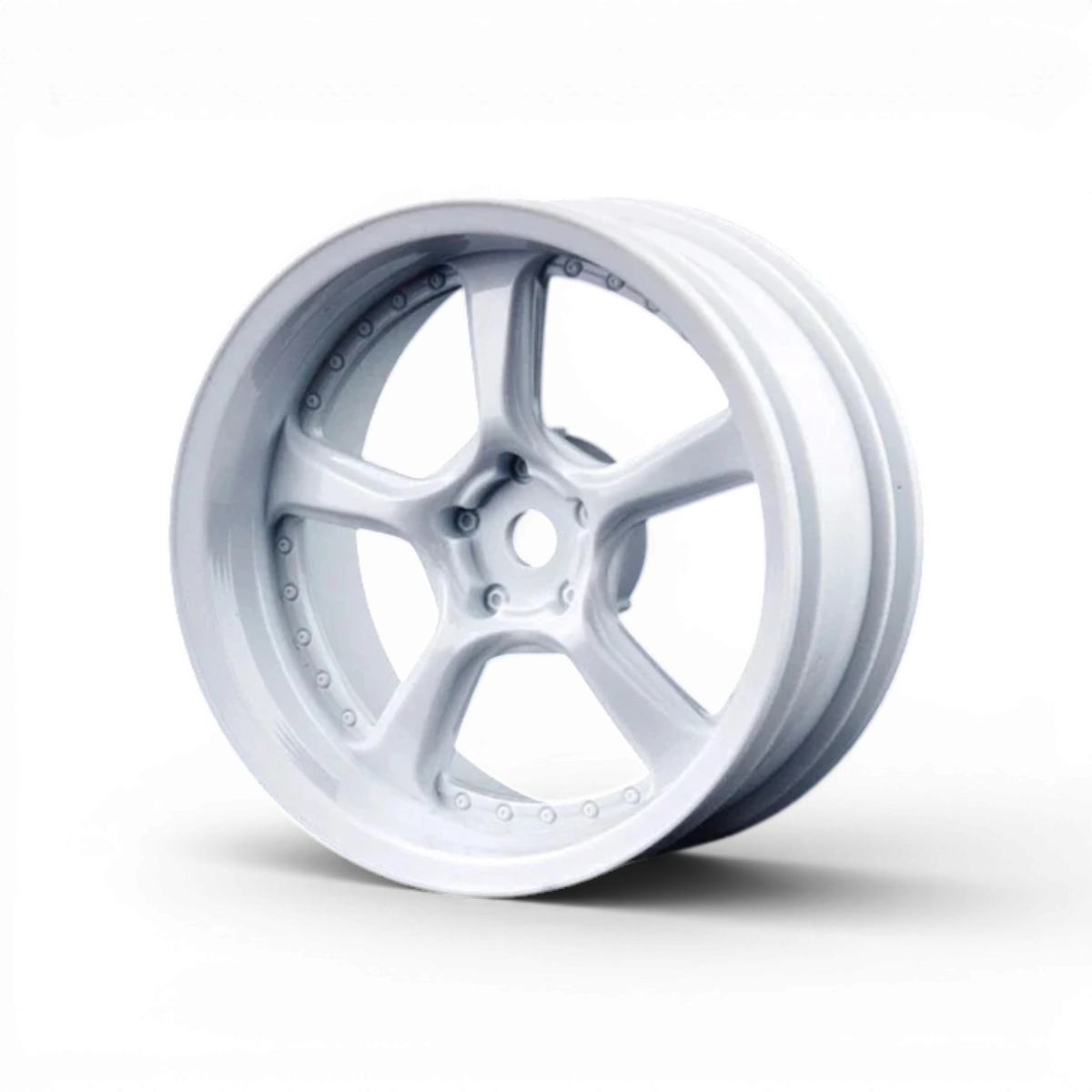 Jantes Kairos +5 blanches de Max Speed Technology, roues légères avec design moderne, visibles en gros plan sur fond neutre.