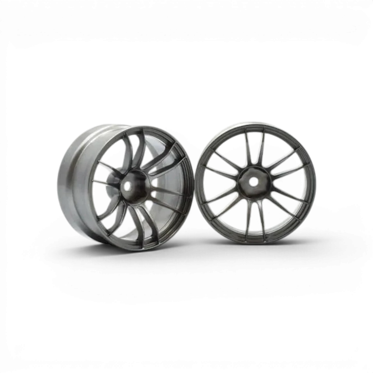 Jantes UL12 Offset 6mm en Gun Metal de la marque Team Reve D, roue en alliage pour voiture.