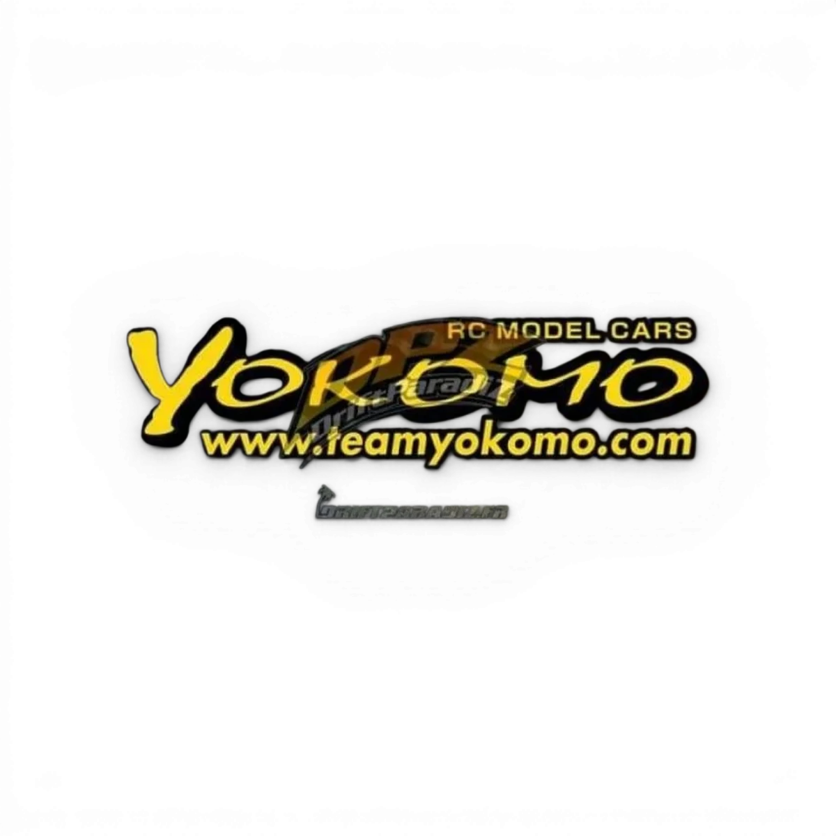 Collier de King Pin Team Yokomo pour pièces détachées de voiture RC, noir avec visserie visible.