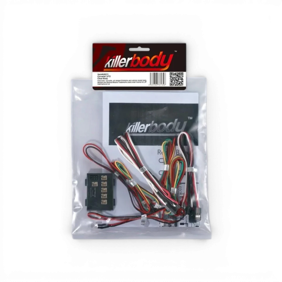 Kit de 10 LED électroniques Killer Body, composants lumineux avec circuit imprimé et connexions visibles.