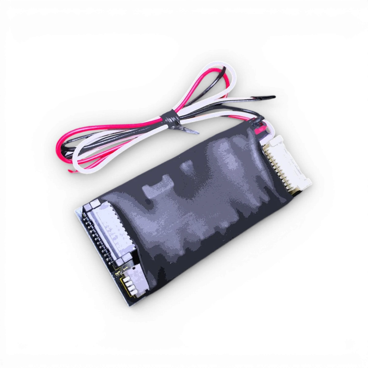 Elektronická sada Tetsujin s 20 LED „SLS“ simulujícími zpětné plameny, součástky viditelné na obvodu.