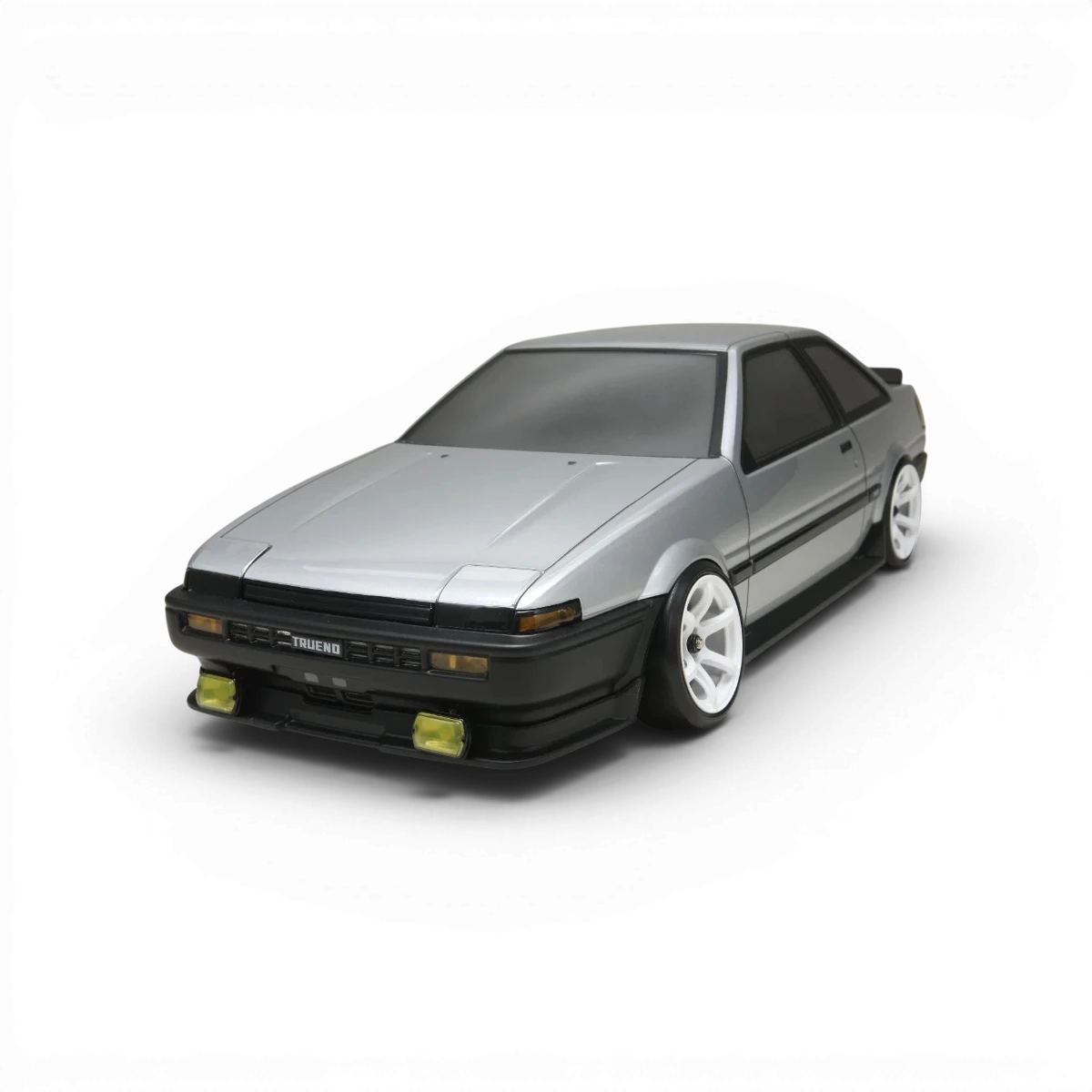 Kit de carrosserie aérodynamique pour Toyota Sprinter AE86 Trueno 2 portes, marque Team Yokomo, modèle SD-AE86T2P.