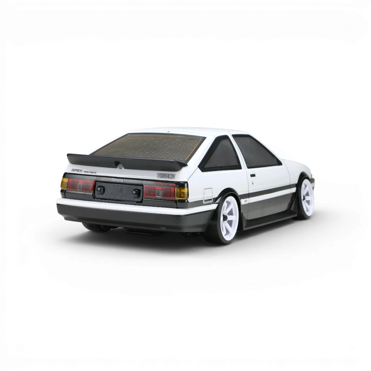 Kit de carrosserie aérodynamique Toyota Sprinter AE86 Trueno 3 portes de Team Yokomo, pour modèles de voitures.