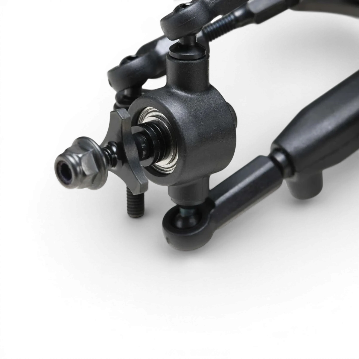 Kit axes de roue avant en aluminium pour voiture RC, pièce détachée de haute qualité de la marque Team Yokomo.