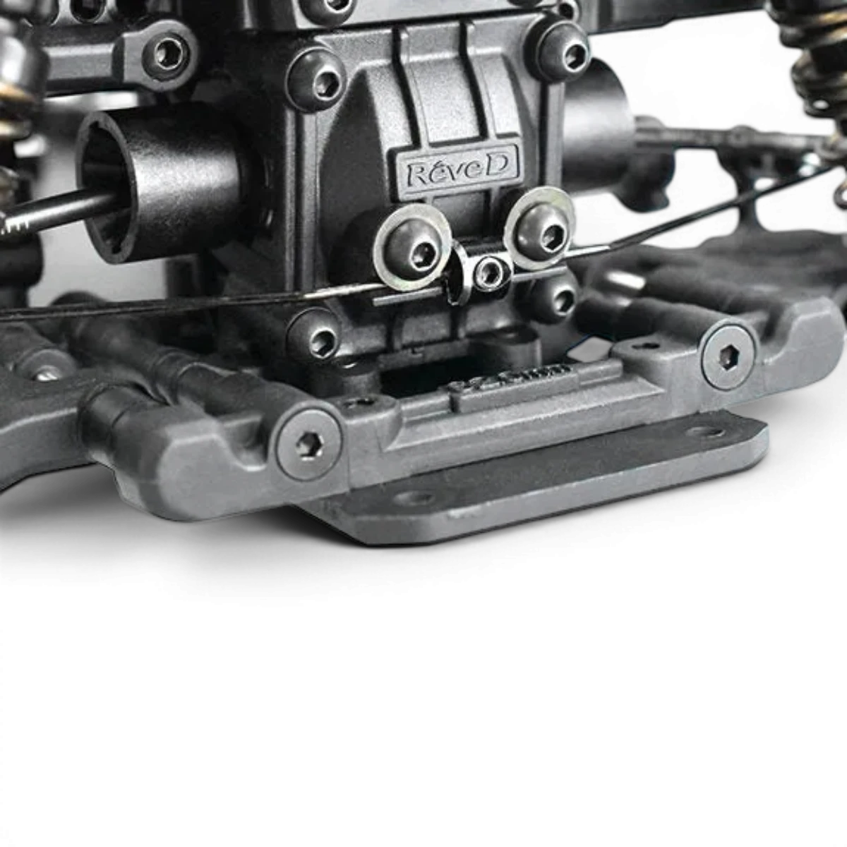 Kit de barres stabilisatrices pour RDX D1 RC Drift, marque Team Reve D, composants visibles sur l'image.