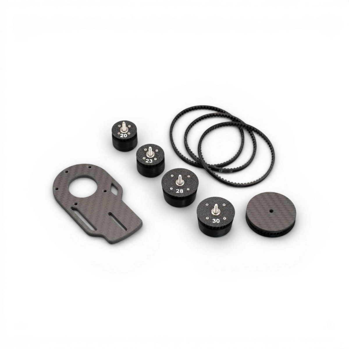 Kit de conversion de direction pour Sanwa MT44 et MT5, marque KaizenRC, comprenant pièces pour modification de la direction.