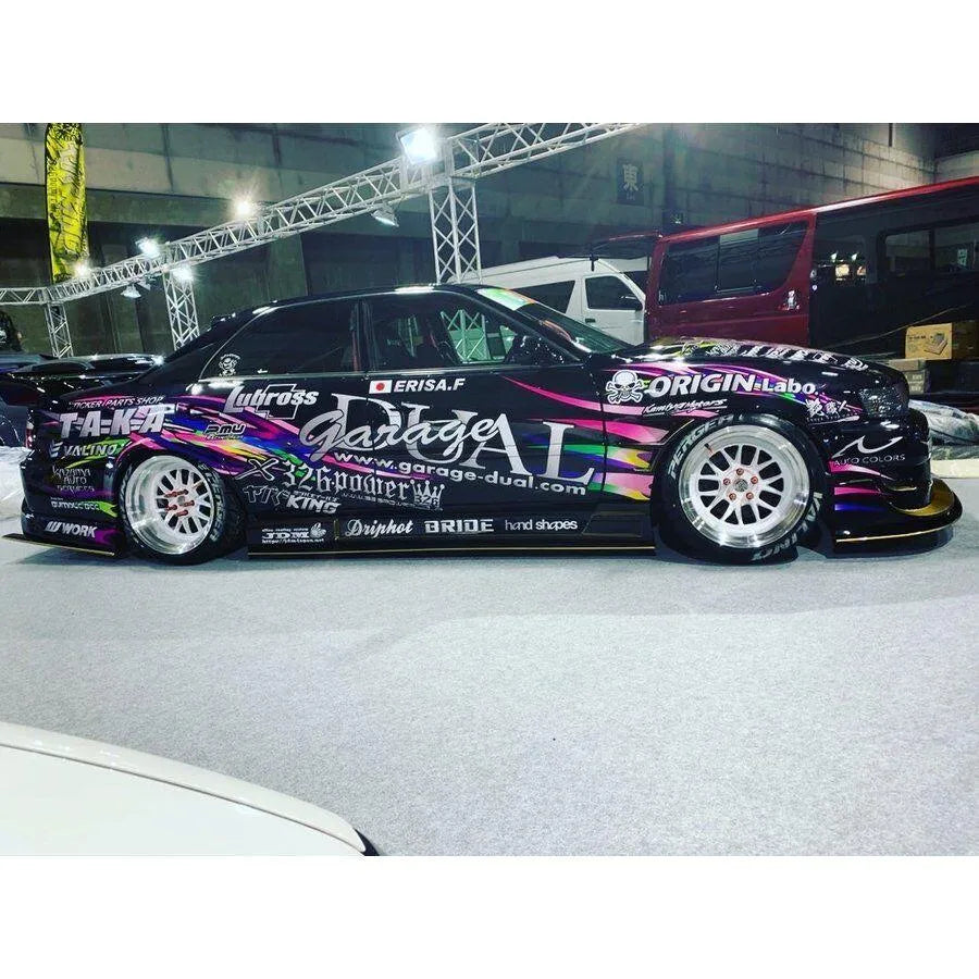 Kit de décoration pour customisation Garage Dual Chaser Fujita par PS-Taka, accessoires colorés pour voitures.