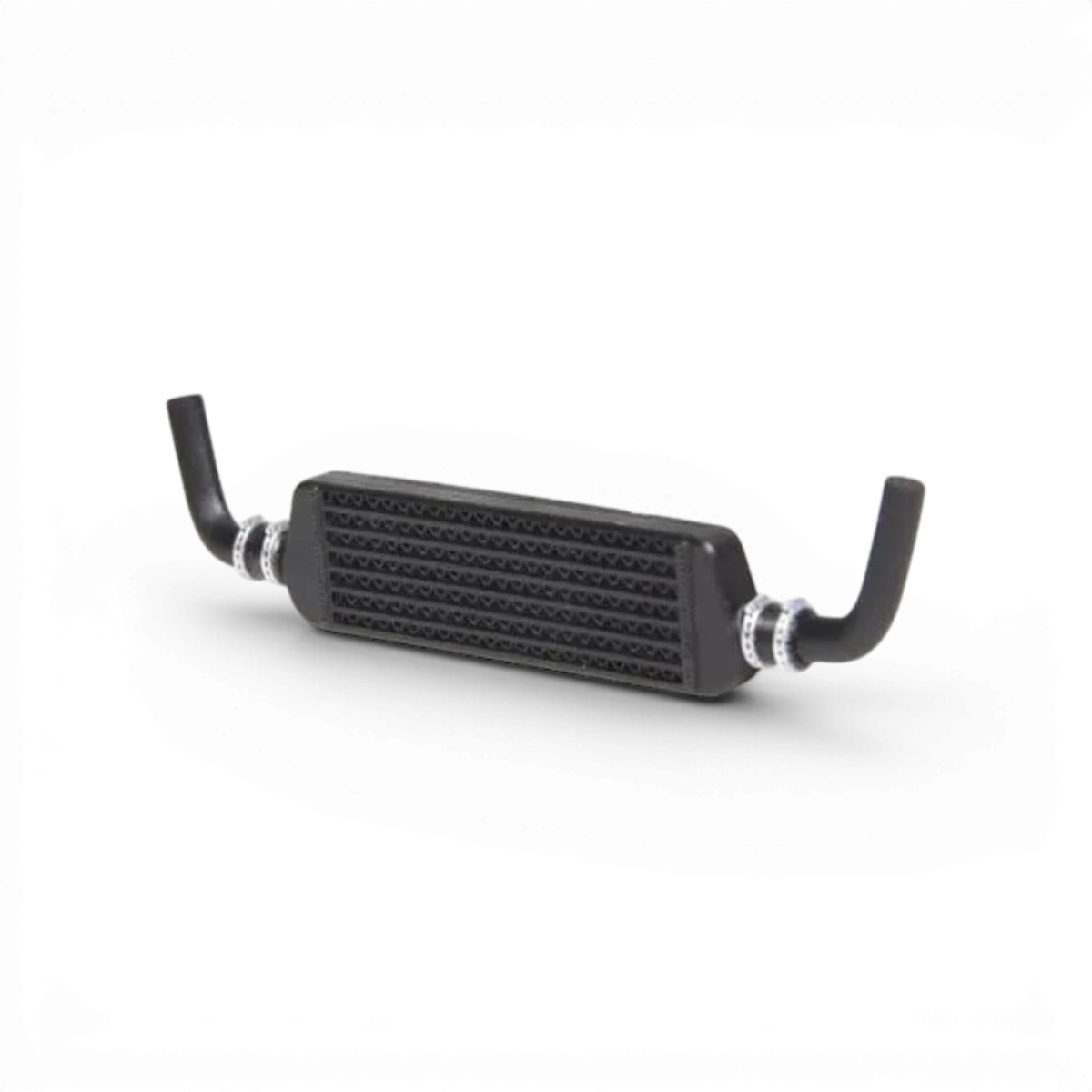Kit d'intercooler basse profil V2 noir de Src Sideways RC, conçu pour la customisation de véhicules radiocontrollés.