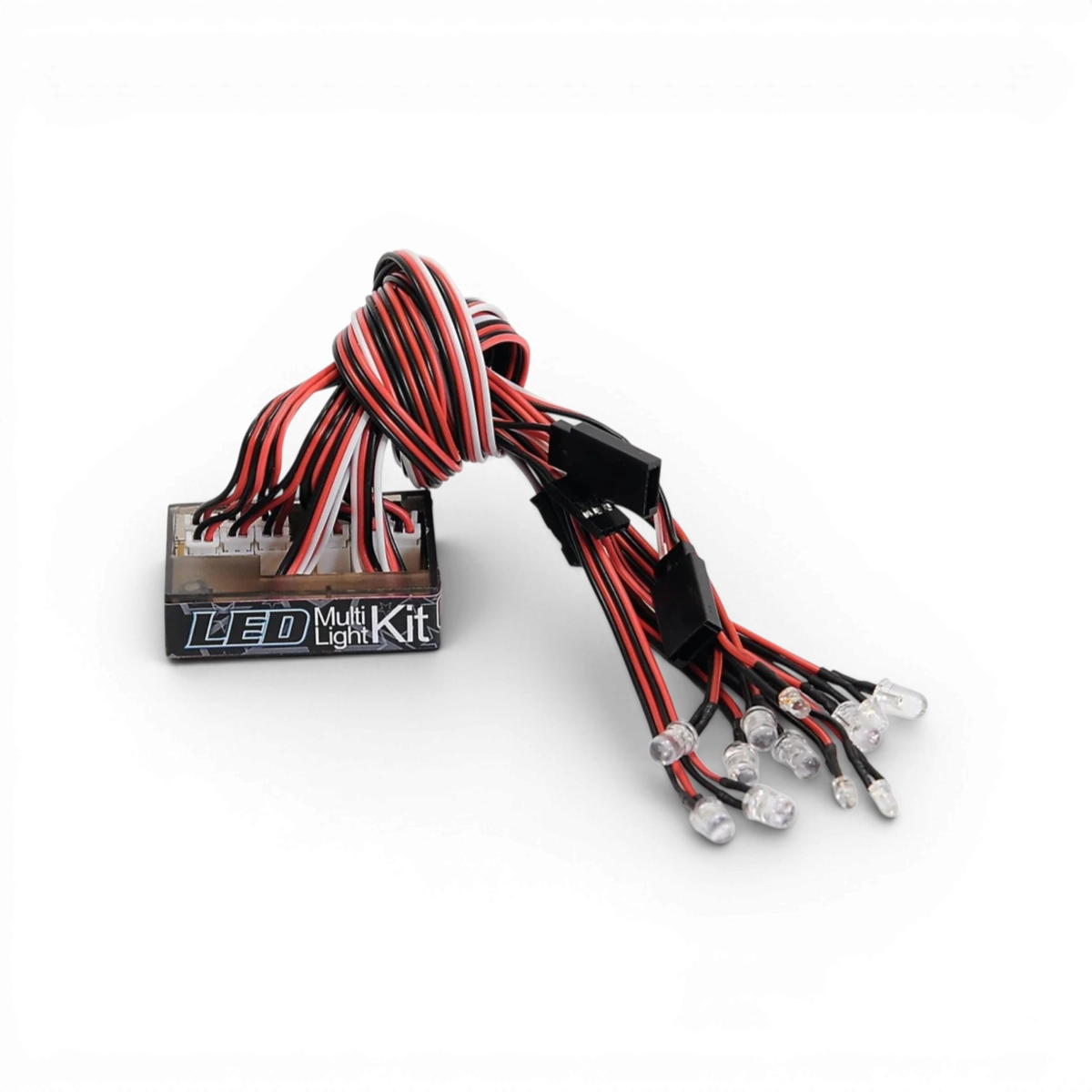 Kit LED électronique Carson pour apprentissage, comprenant composants LED et instructions pour projets éducatifs.