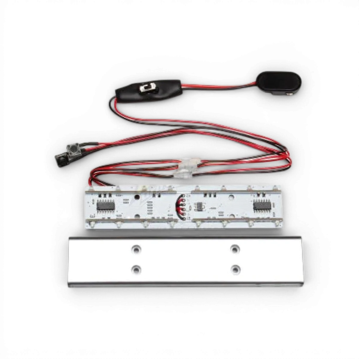 Kit gyrophare LED police Killer Body, électronique avec lumières clignotantes bleues pour véhicules de sécurité.