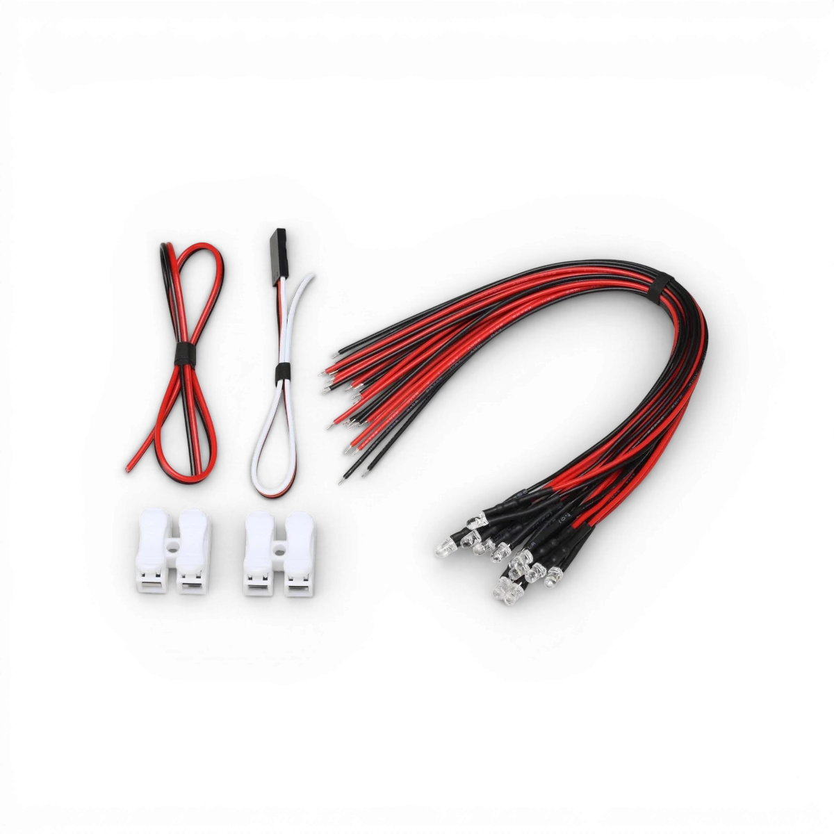 Kit LED pour Toyota AE86 Levin 2 portes, personnalisé par Team Yokomo, avec phares LED modernes et design précis.