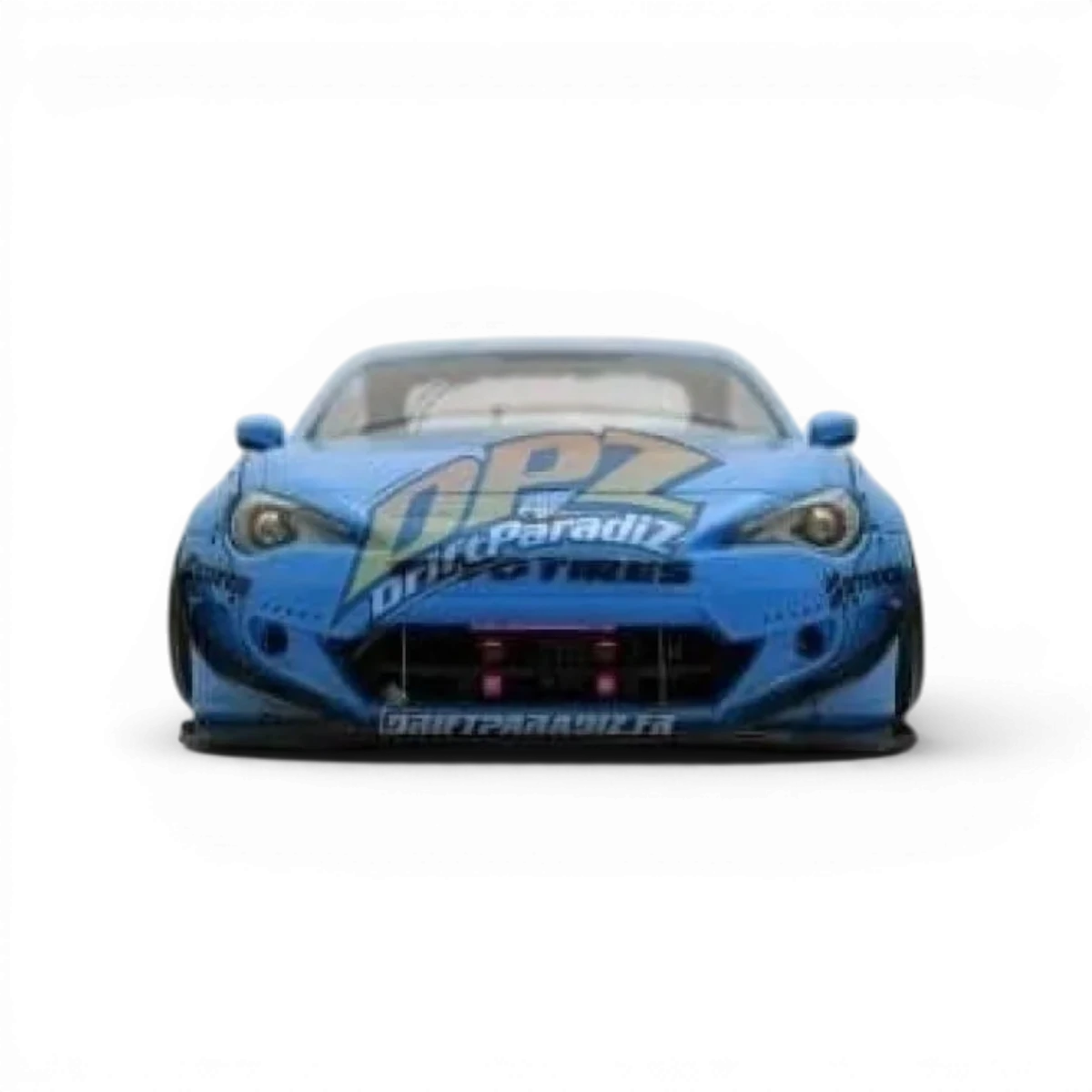 Kit carrosserie Rocket Bunny V2 complet pour Toyota GT86, conçu par Addiction RC Design, visible avec ailerons et ailes.