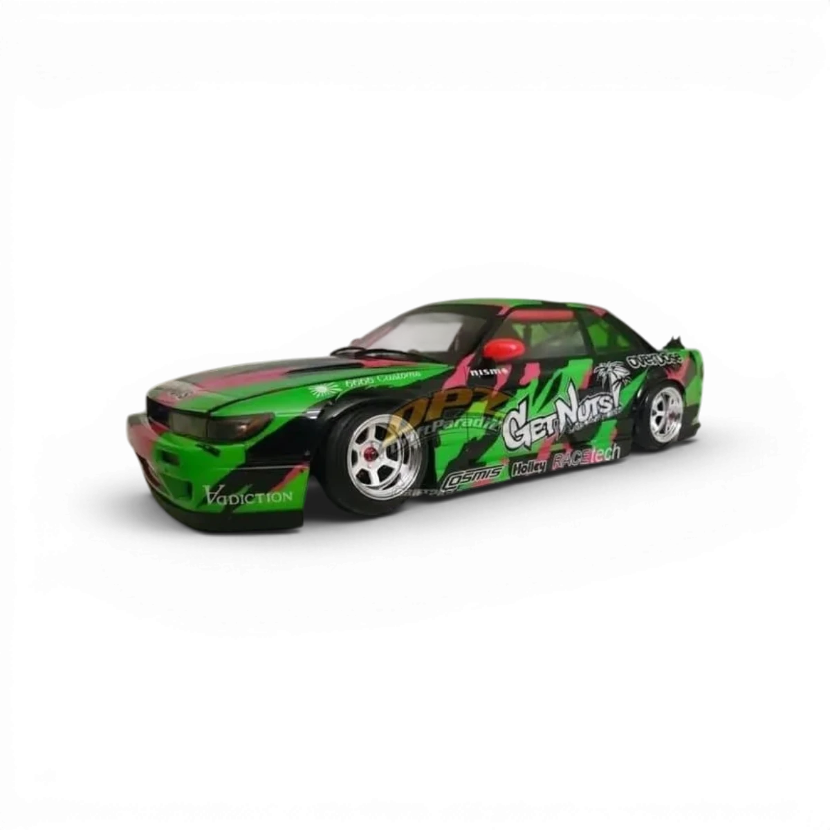 Kit de carrosserie Rocket Bunny V2 Ver.MINES pour Nissan Silvia S13, ensemble complet, conçu par Addiction RC Design.