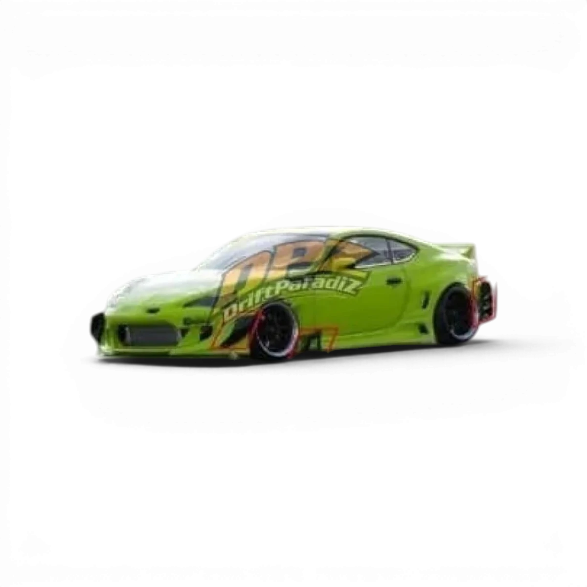 Kompletní body kit Rocket Bunny V3 pro Toyota GT86 od Addiction RC Design, se sportovními blatníky a nárazníky.