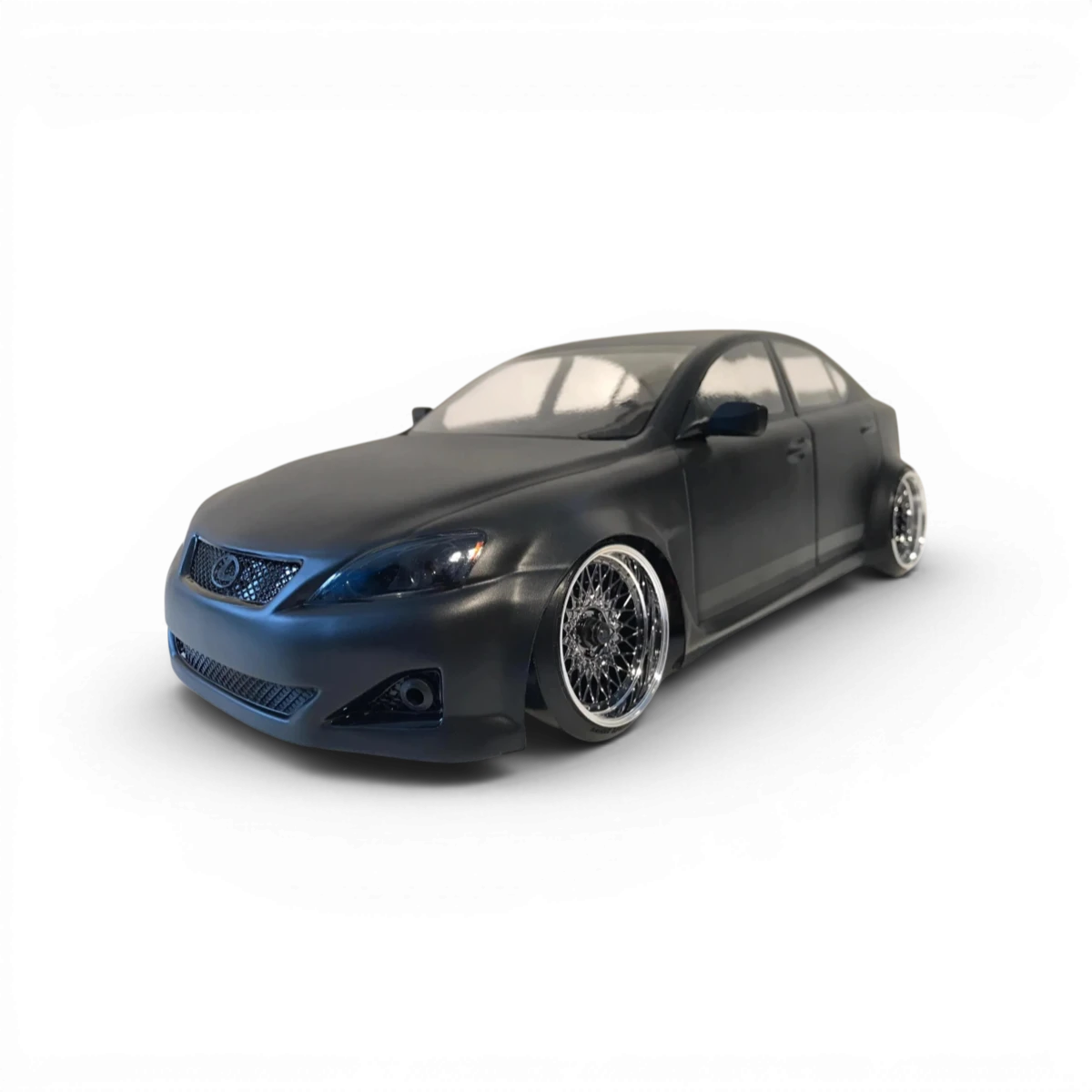 Carrosserie Lexus IS350 Aplastics RC, finition détaillée et design précis pour voiture RC de modèle Lexus IS350.