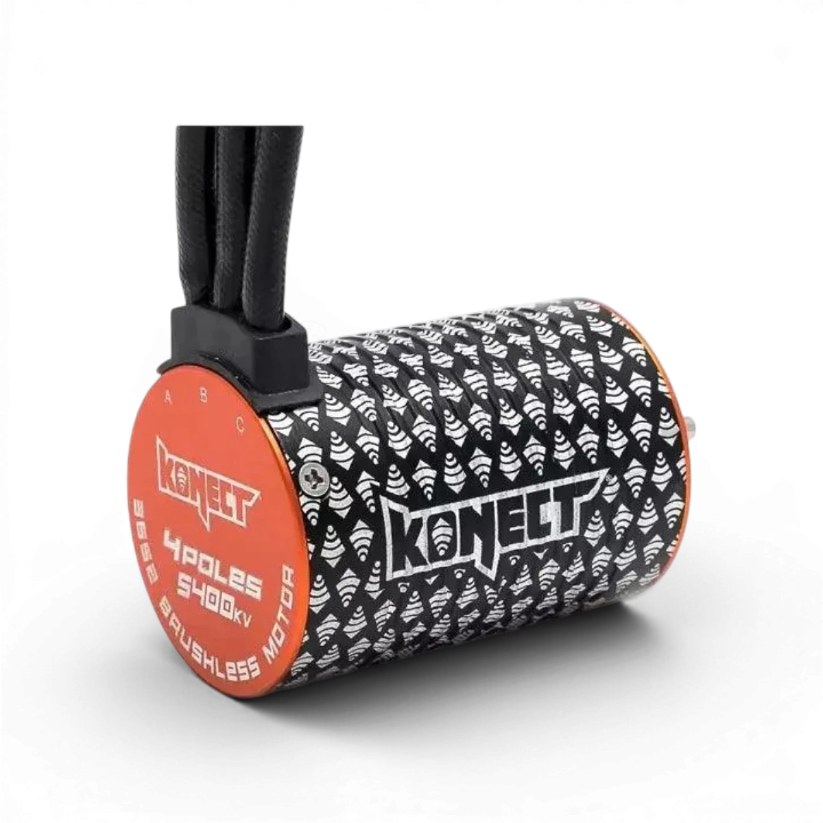 Moteur brushless 1/10 taille 3652 4600KV Konect, électronique pour voitures RC, vue en gros plan.