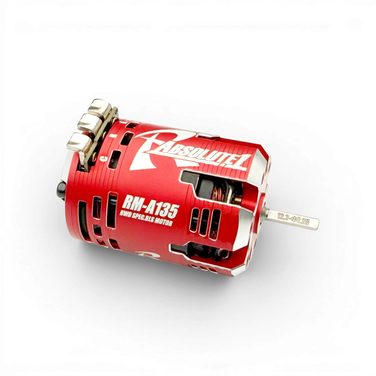 Moteur brushless Absolute 10.5T Team Reve D, électronique, vue en gros plan sur le moteur RC haute performance