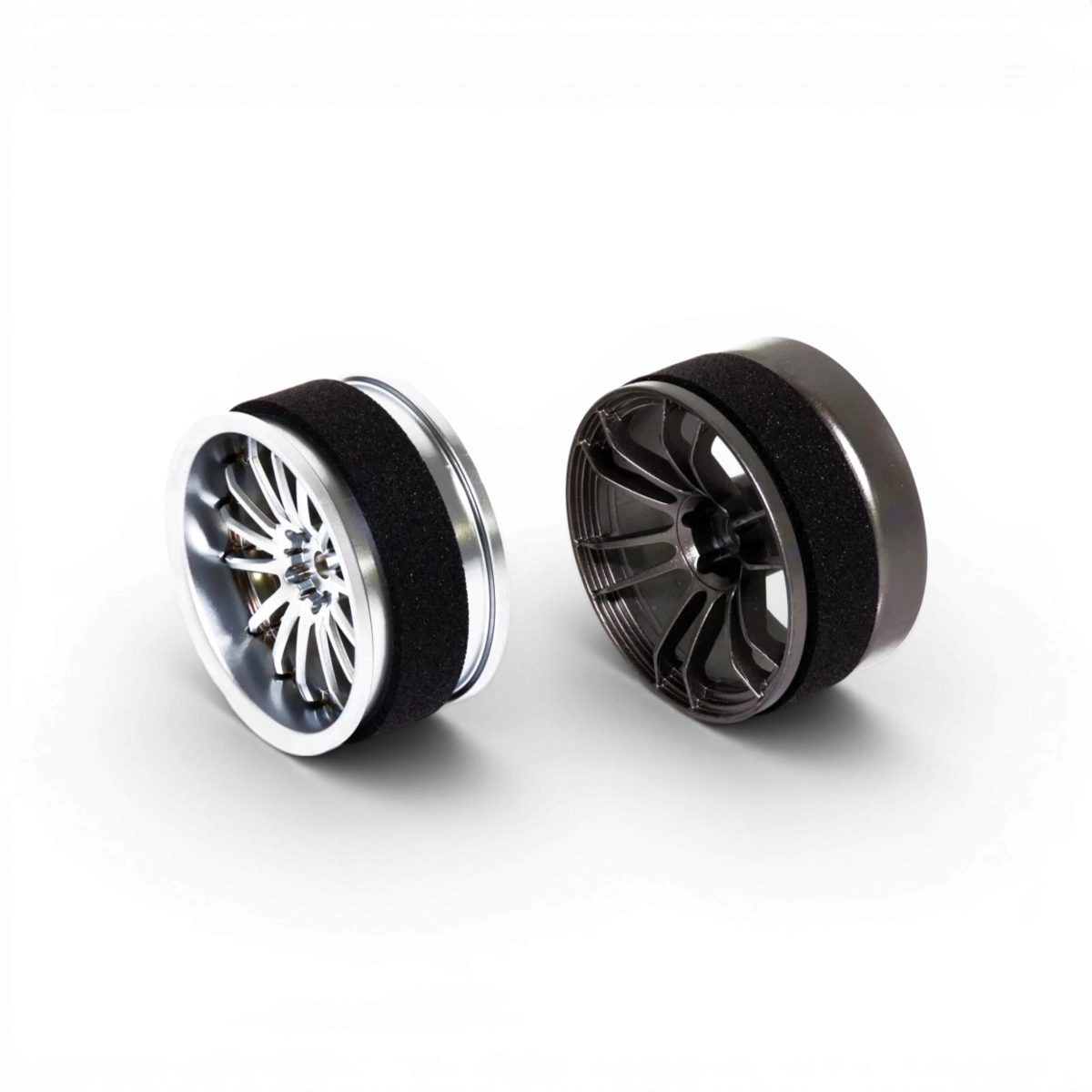 Mousses de maintien pour pneus de drift Wrap-UP Next, roues de voiture RC, en caoutchouc noir pour stabilité et performance