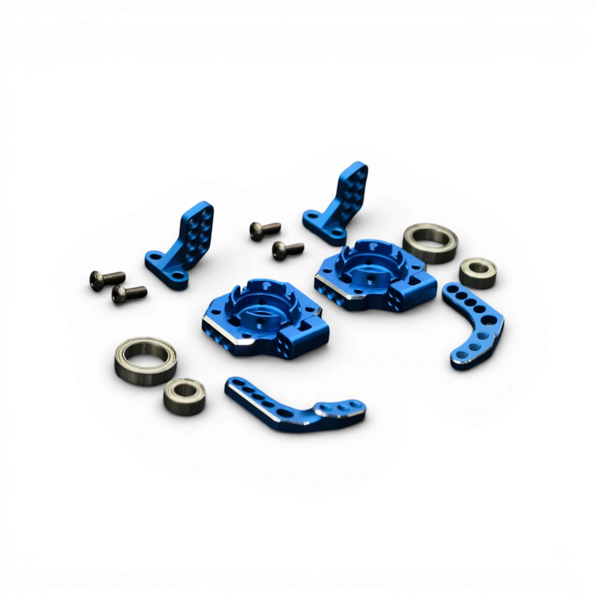 Moyeu arrière en aluminium SR Series de RhinoRacing, robuste et léger, pour vélo de haute performance.