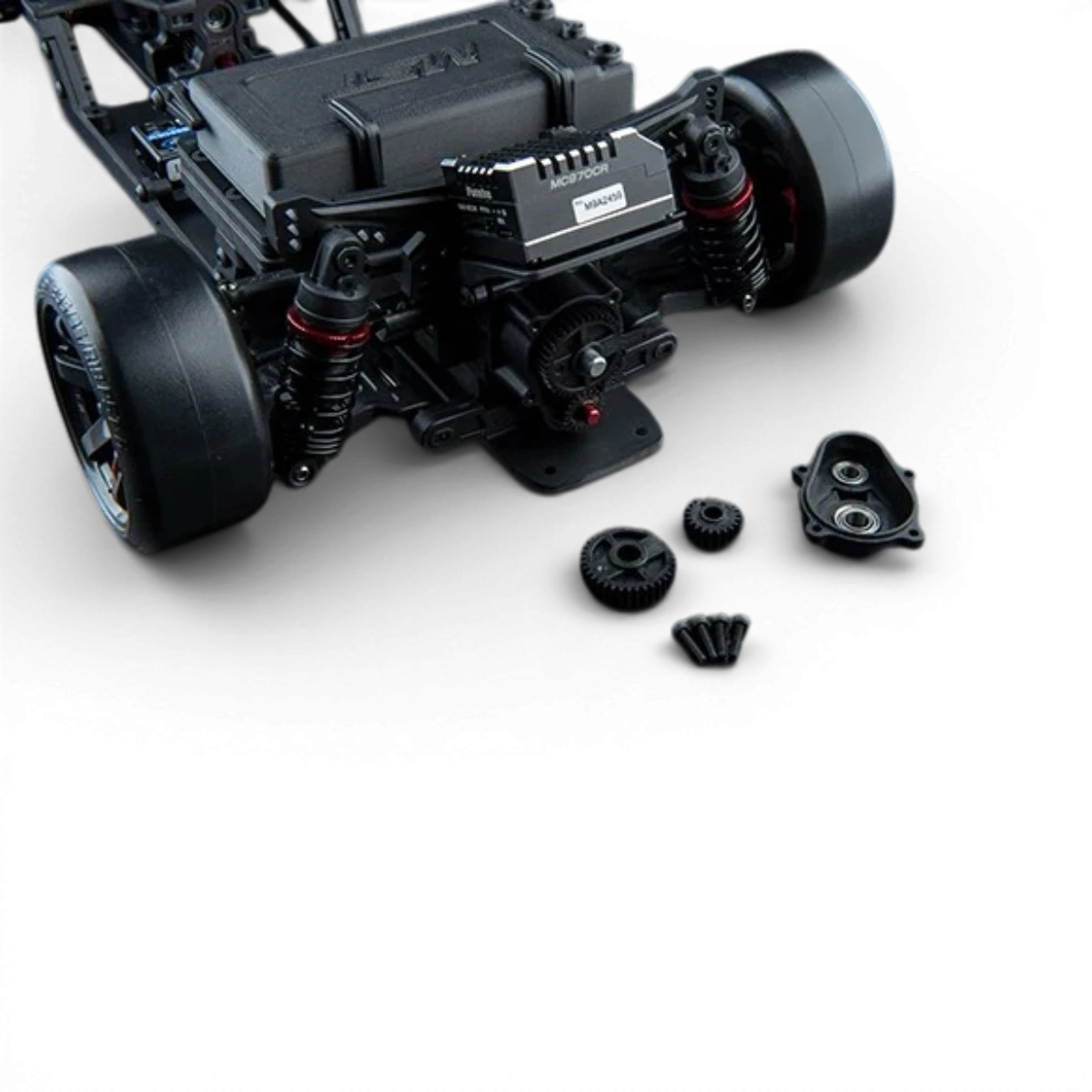 Châssis MST FRX S PRO 1/10 pour voiture RC Drift, modèle de Max Speed Technology, vue en gros plan.