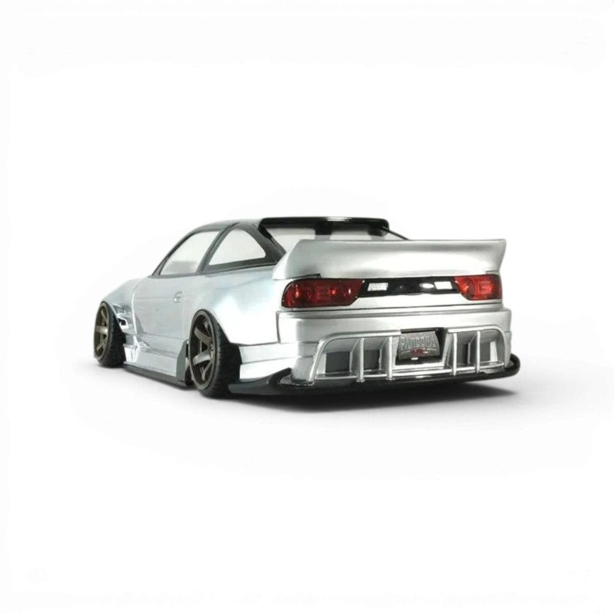 Carrosserie Nissan 180SX Fujin ORIGIN Labo pour radio-commande Pandora RC, finition détaillée et design réaliste