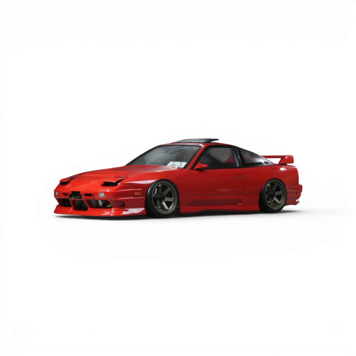 Carrosserie Nissan 180SX RPS13 Kouki Tohoku Style pour voiture radiocommandée Pandora RC, détails de la carrosserie.