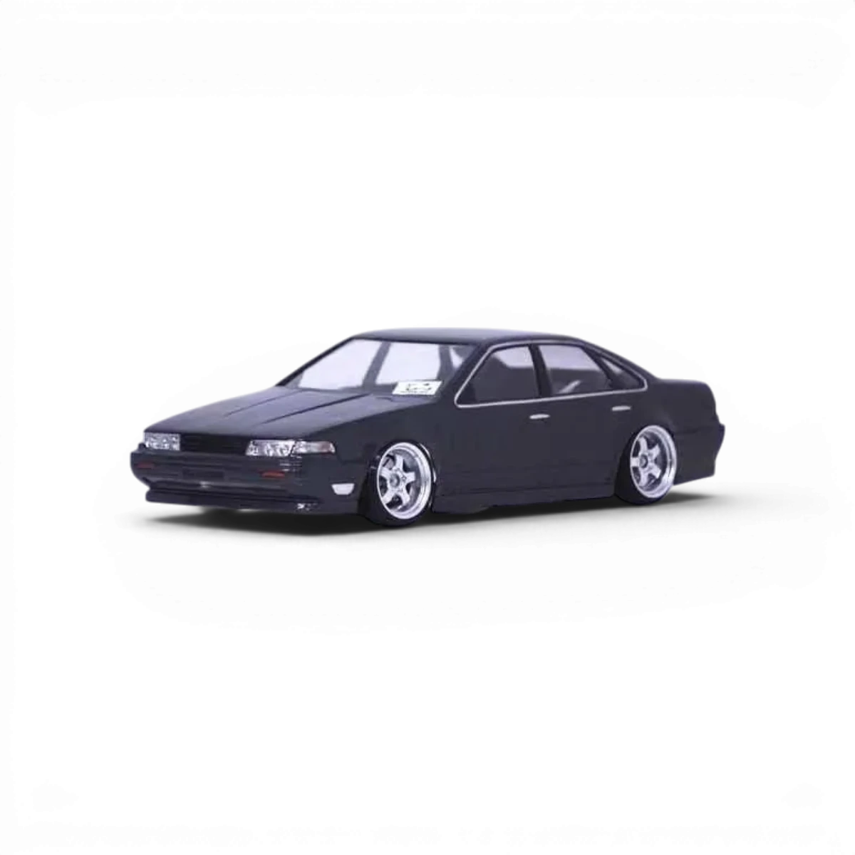 Modèle de carrosserie Nissan Cefiro A31 AUTECH de Pandora RC, vue détaillée de la carrosserie pour voiture radiocommandée.