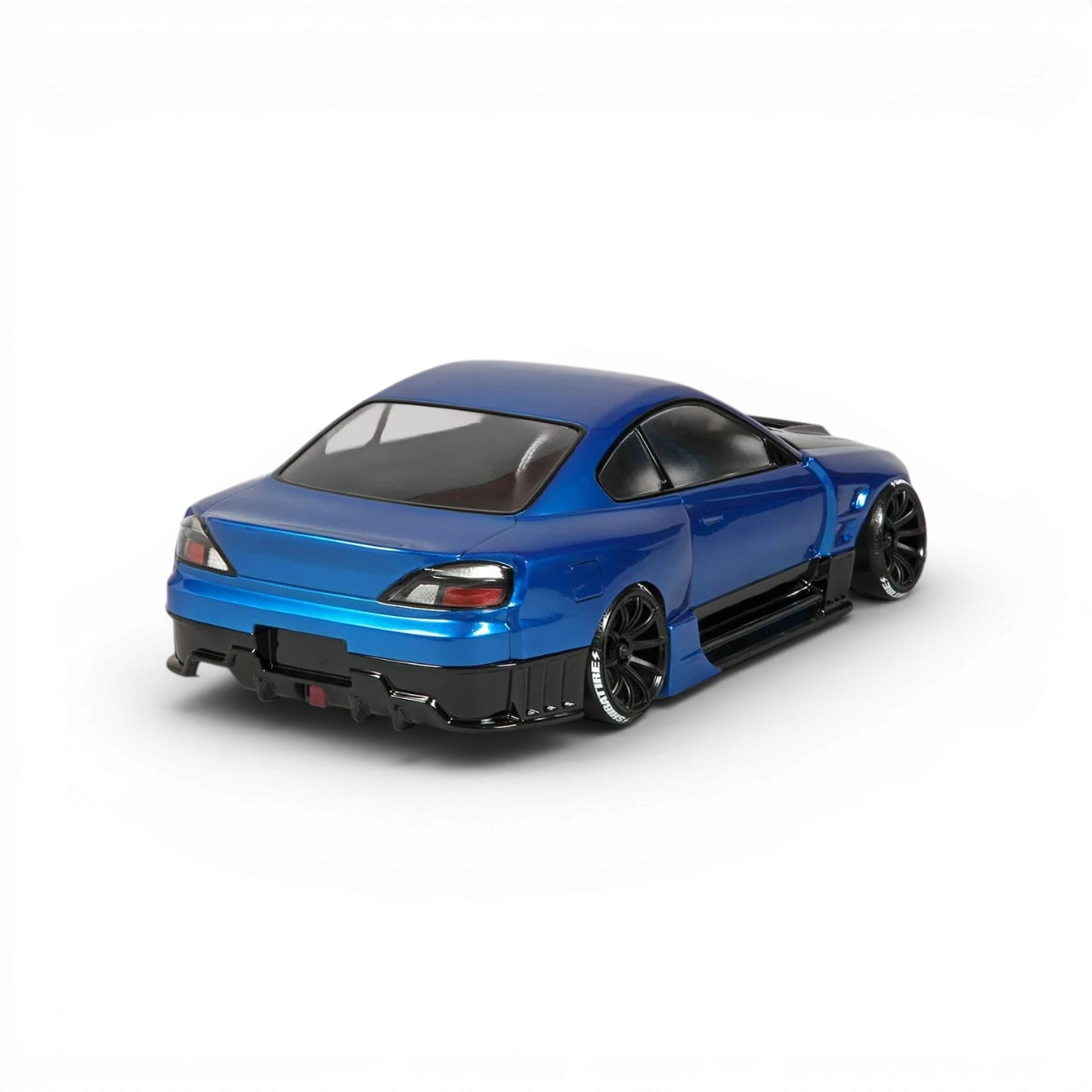 Carrosserie Nissan S15 Silvia D-MAX de la marque SHIBATA, vue détaillée sur le véhicule.