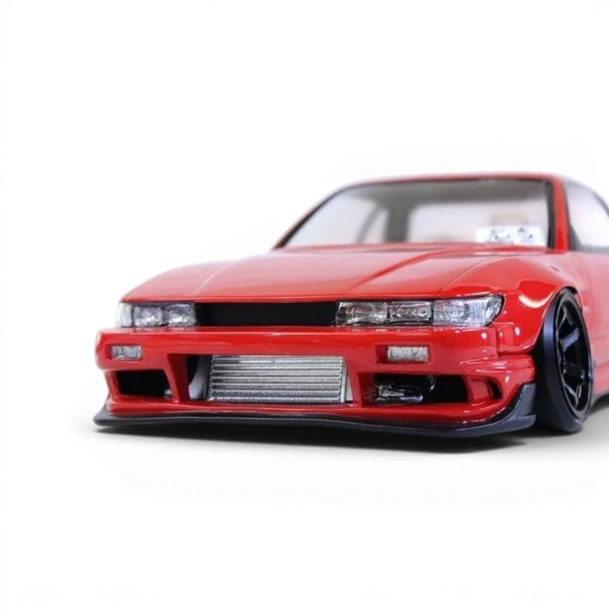 Carrosserie Nissan Silvia S13 Pandora RC ORIGIN Labo, détail réaliste et finition précise pour voiture télécommandée.