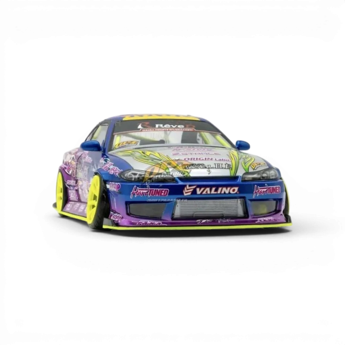 Carrosserie Nissan Silvia S15 Limited 2020 Naoki Nakamura Hao de Addiction RC Design, détails de la carrosserie.