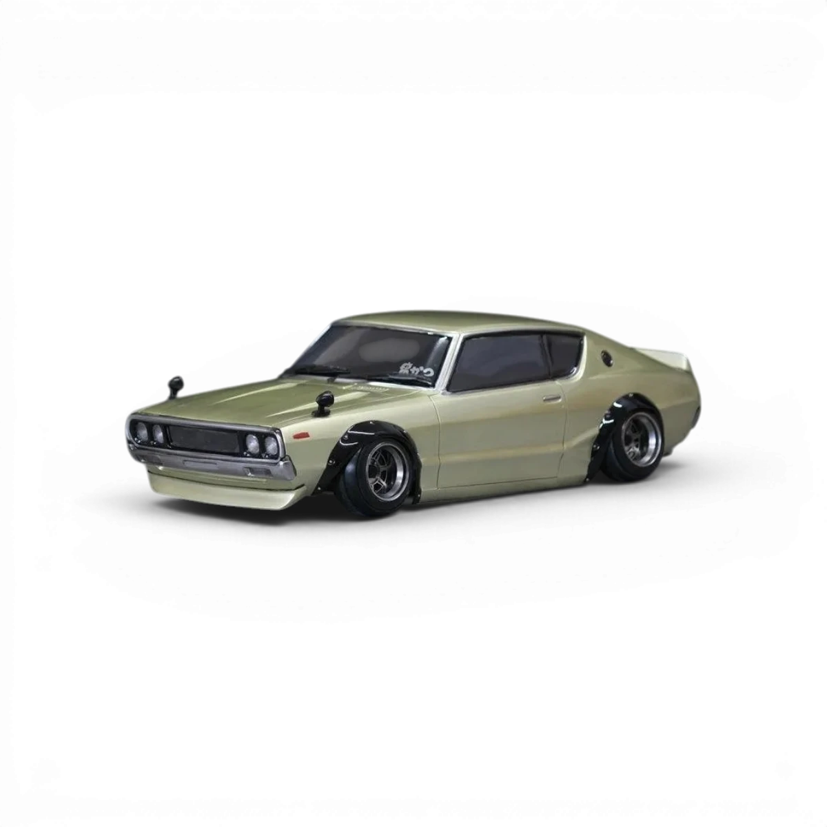 Représentation de la carrosserie de la Nissan Skyline 2000GT-R (KPGC110) Custom de Pandora RC, modèle réduit de voiture.