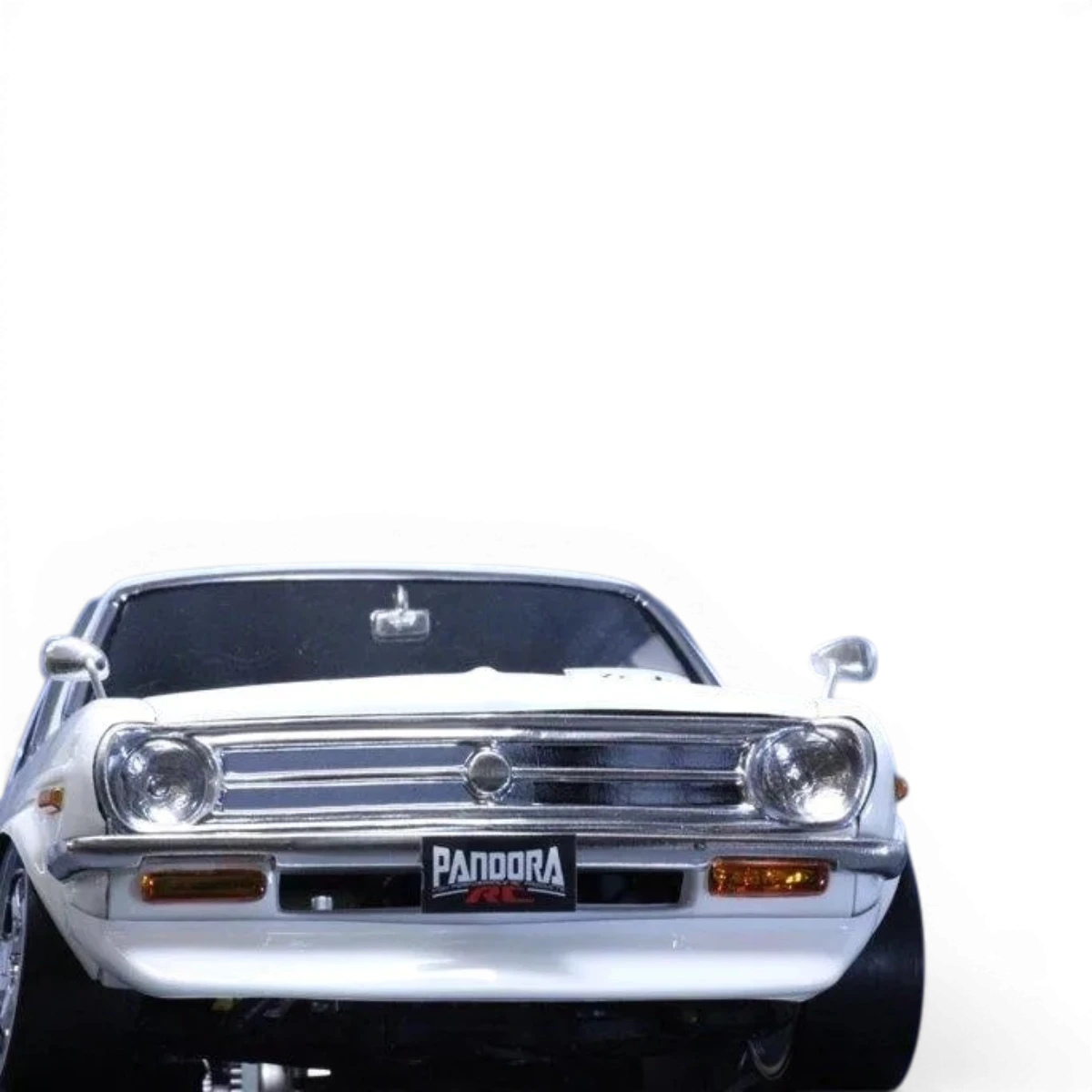 Modèle de carrosserie Nissan Sunny B110 de Pandora RC, vue détaillée de la carrosserie pour voiture télécommandée.
