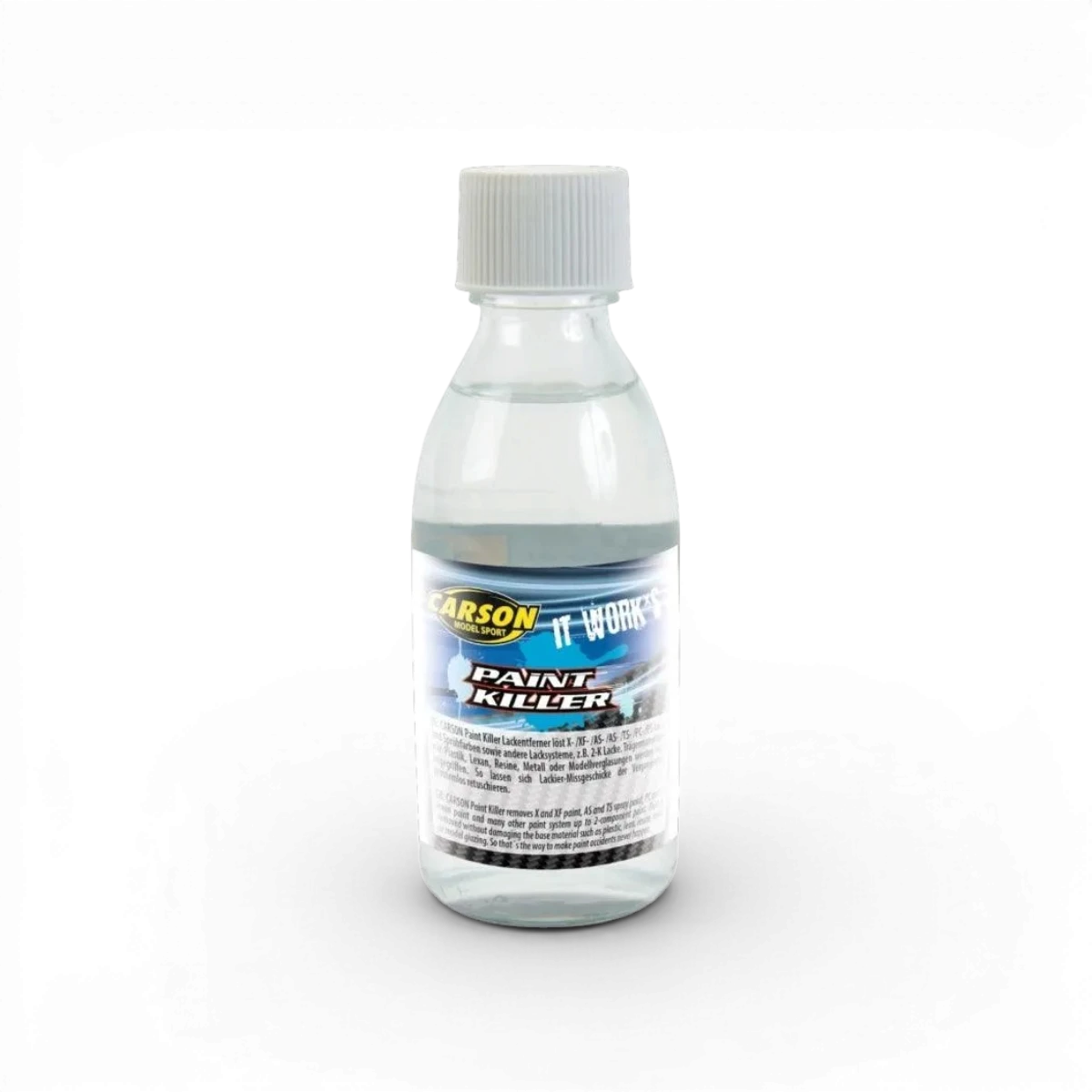 Peinture Killer Carson pour carrosserie, spray de réparation automobile, application précise sur la surface.