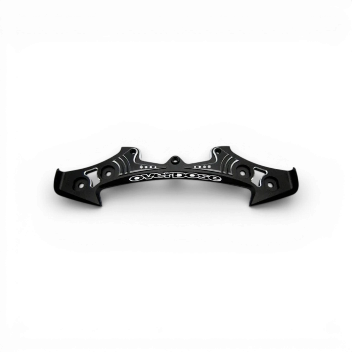 Pare-choc Type-2 en aluminium noir pour véhicule, pièce détachée de la marque Overdose, visible en image.