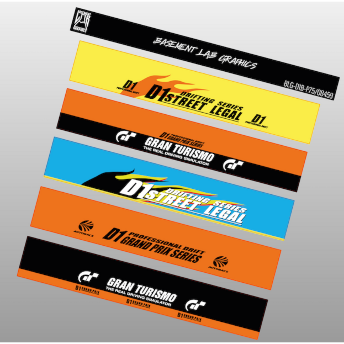 Autocollants pour pares soleil Inkmotion, motifs colorés et design unique, pour personnaliser votre voiture.