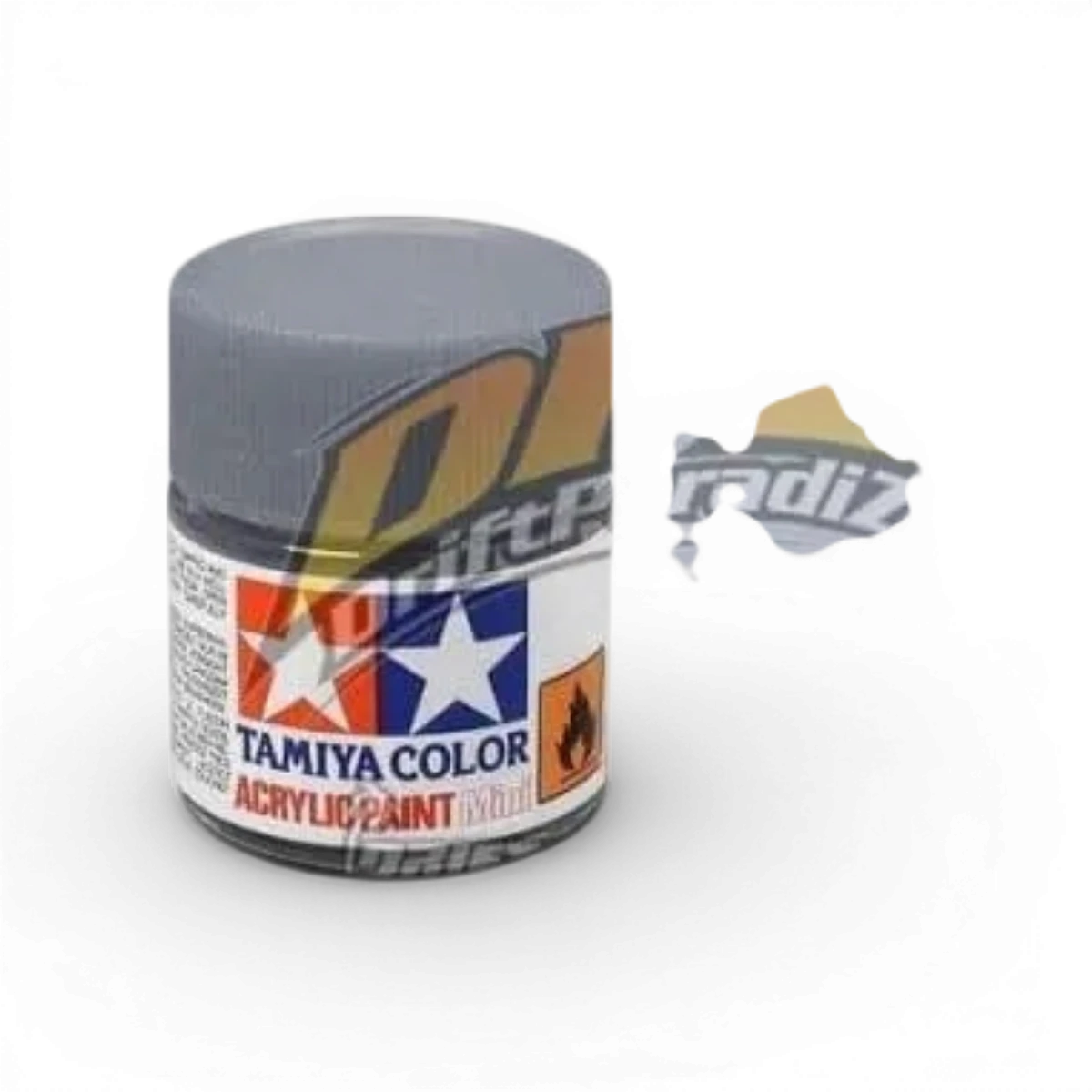 Peinture Tamiya Gris Ciel Mat XF19 pour modèles et maquettes, finition mate, contenance pratique, application facile.
