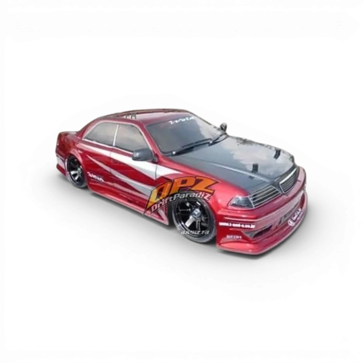 Peinture Lexan Tamiya PS37 rouge translucide pour carrosserie en plastique, très brillante et durable.