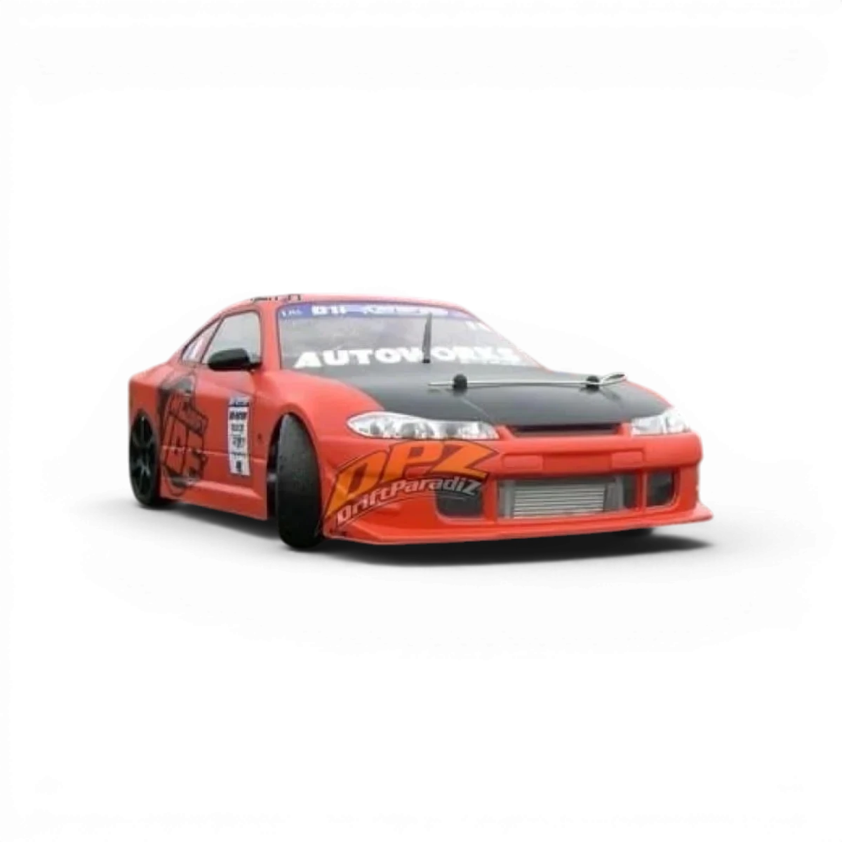 Lexan barva PS7 oranžová od Tamiya, barva na plasty, lahvička oranžové barvy ve spreji pro modelářství.
